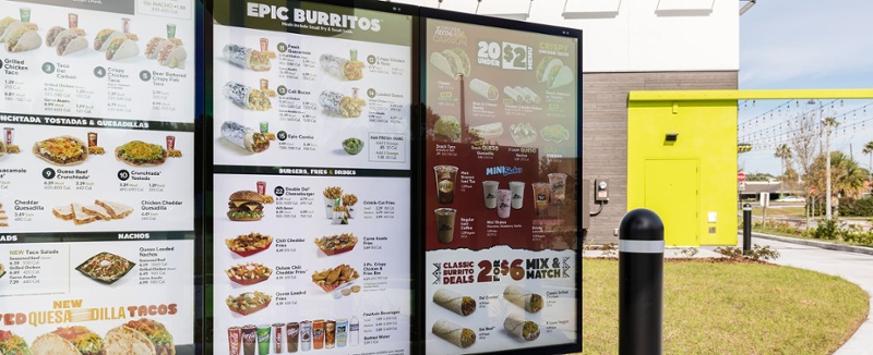 Del Taco Fresh Flex Drive-Thru Menu