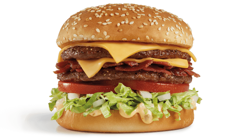 Bacon Double Del Cheeseburger