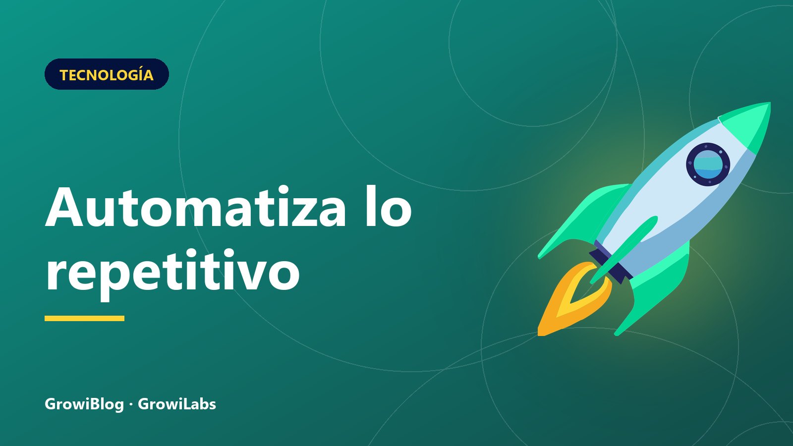Portada de GrowiBlog: Automatiza lo repetitivo