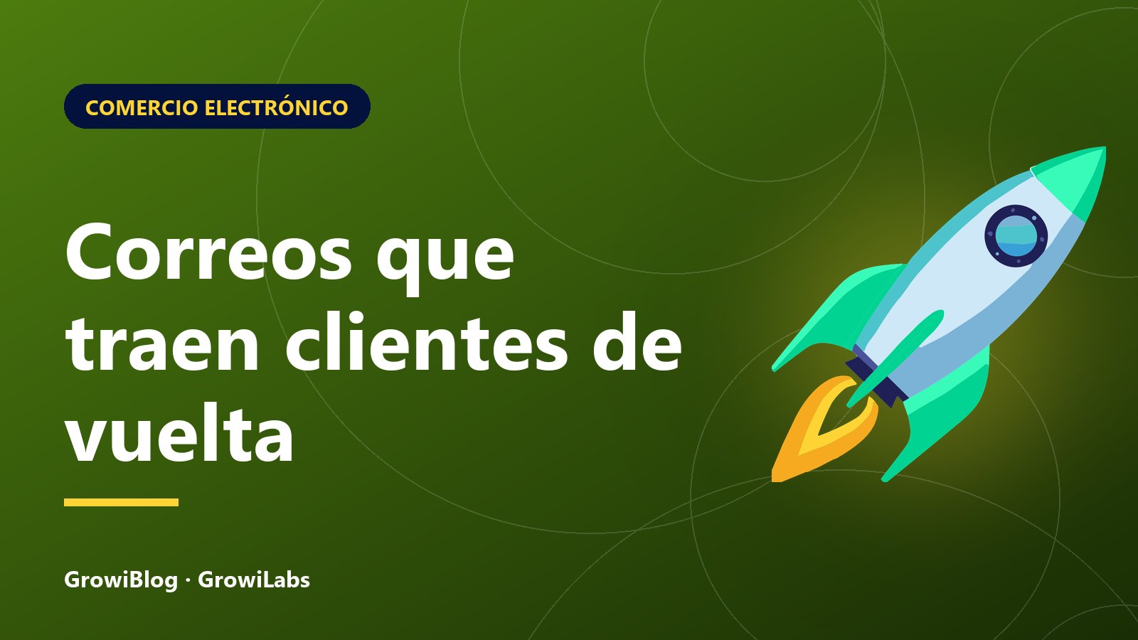 Portada de GrowiBlog: Correos que traen clientes de vuelta