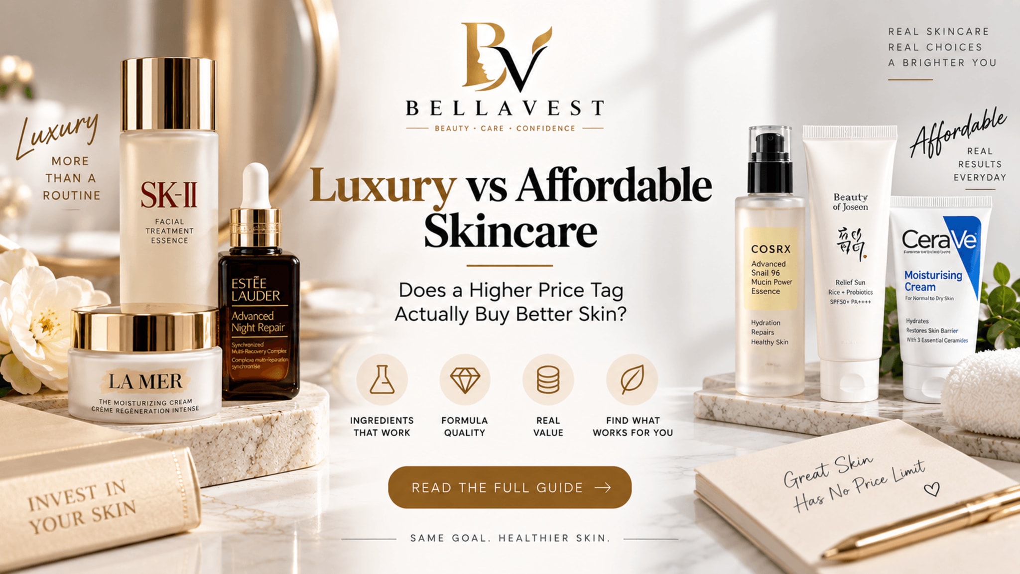Luxury vs Affordable Skincare: Which Is Worth Your Money?