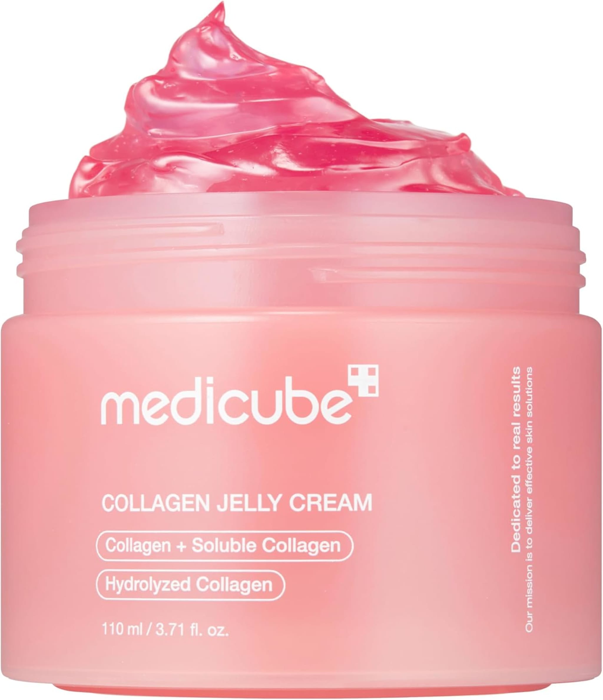 Medicube Collagen Jelly Cream 110ml | Niacinamide & Hydrolyzed Collagen Moisturizer | Firming, Hydrating & Glass Skin Glow Cream