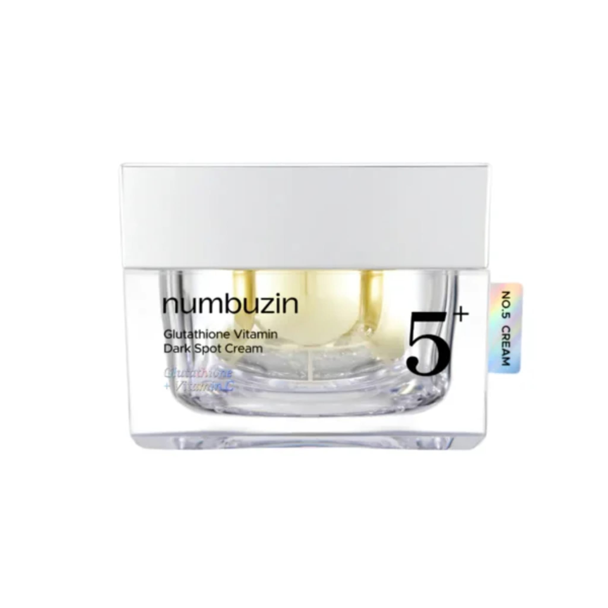 numbuzin No.5+ Glutathione Vitamin Dark Spot Cream 50ml | Niacinamide + Glutathione | Brightening & Dark Spot Care