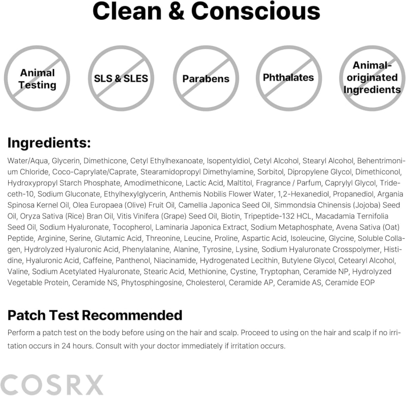 COSRX PEPTIDE-132 Ultra Perfect Hair Bonding Treatment 120ml | Peptide Hair Repair Mask | Damaged, Dry & Frizzy Hair Care 5