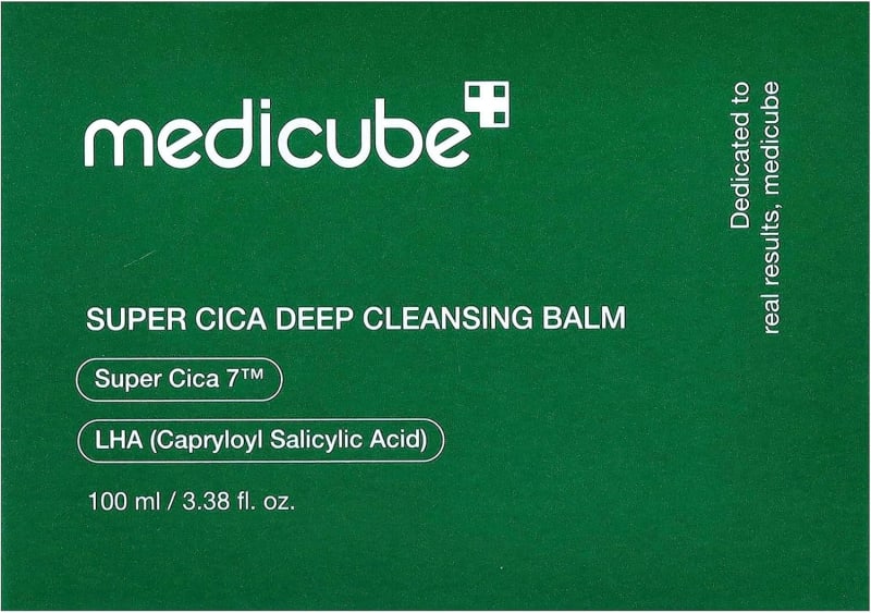 Medicube Super Cica Deep Cleansing Balm 100 ml | Korean Balm‑to‑Oil Makeup Cleanser | Gentle Daily Cleansing Balm for Clean, Calm & Refreshed‑Looking Skin 2