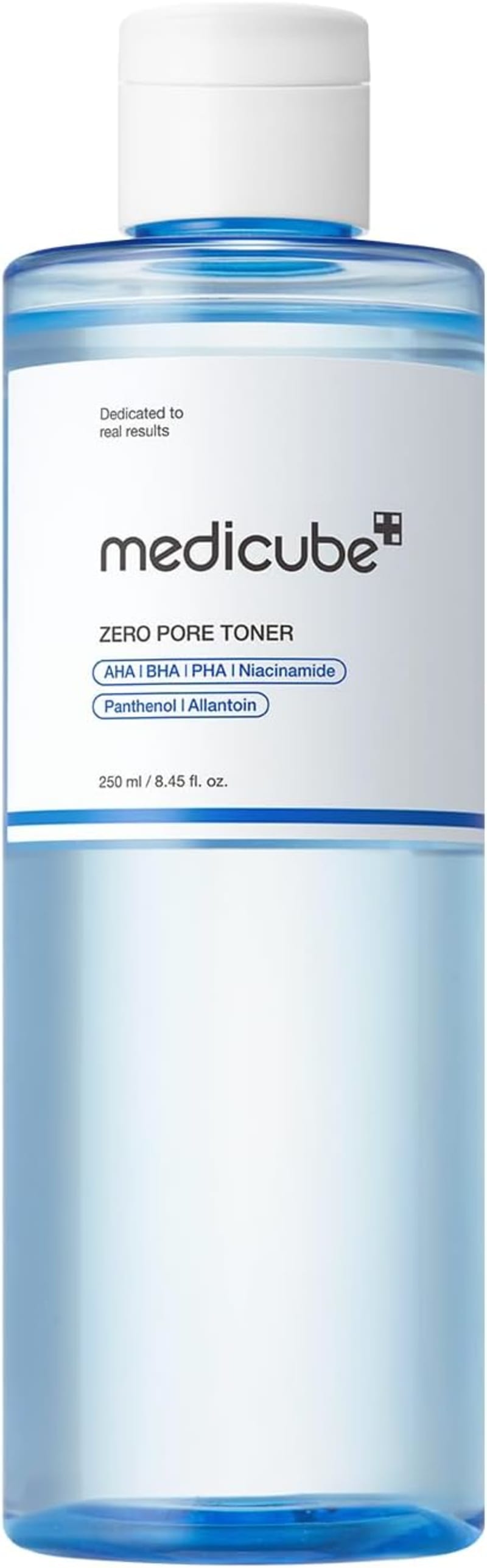 medicube Zero Pore Toner I Exfoliating & Hydrating Blue Bottle Water Toner with AHA, BHA, PHA, Niacinamide, and Panthenol | Korean Skin Care for Pores, Texture, and Moisture Care (8.45 fl. oz.) 2