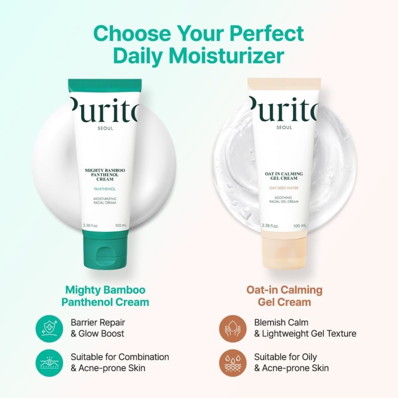 PURITO Mighty Bamboo Panthenol Cream 100 ml | 10% Panthenol & Bamboo Extract | Hydrating Skin Barrier Moisturizer for All Skin Types | Korean Skincare 3