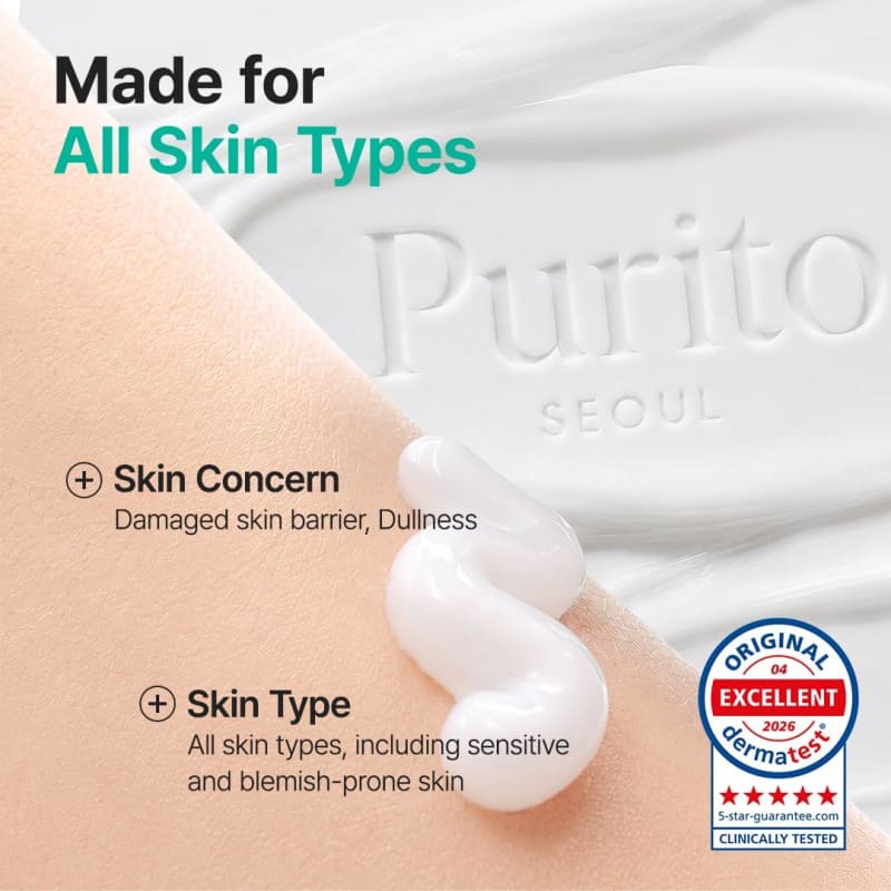 PURITO Mighty Bamboo Panthenol Cream 100 ml | 10% Panthenol & Bamboo Extract | Hydrating Skin Barrier Moisturizer for All Skin Types | Korean Skincare 6