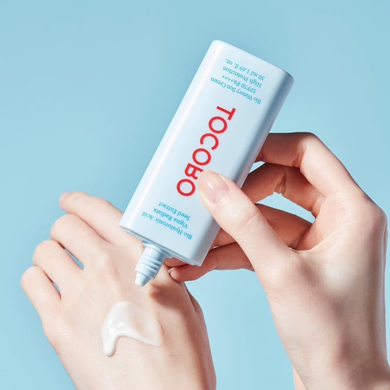 TOCOBO Bio Watery Sun Cream SPF50+ PA++++ 50 ml | Lightweight Hydrating Sunscreen with Niacinamide & Hyaluronic Acid | Korean Daily Face Sunscreen 2