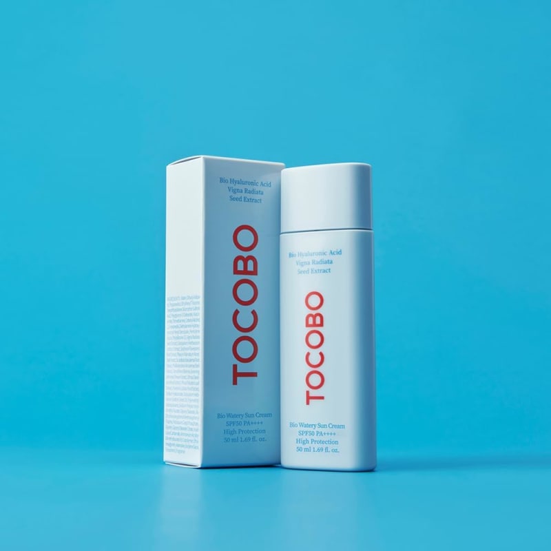TOCOBO Bio Watery Sun Cream SPF50+ PA++++ 50 ml | Lightweight Hydrating Sunscreen with Niacinamide & Hyaluronic Acid | Korean Daily Face Sunscreen 3