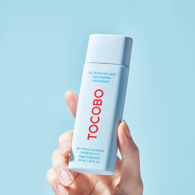 TOCOBO Bio Watery Sun Cream SPF50+ PA++++ 50 ml | Lightweight Hydrating Sunscreen with Niacinamide & Hyaluronic Acid | Korean Daily Face Sunscreen 4