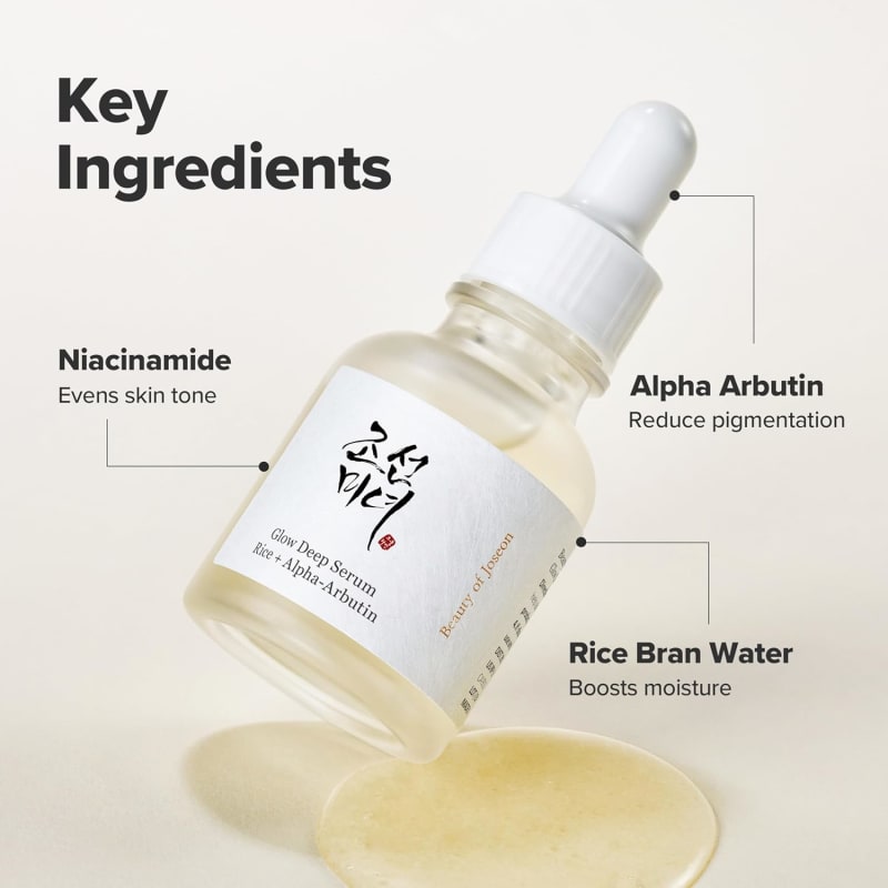 Beauty of Joseon Glow Deep Serum: Rice + Alpha-Arbutin 30ml | Brightening Serum for Dark Spots, Dullness & Glow 2