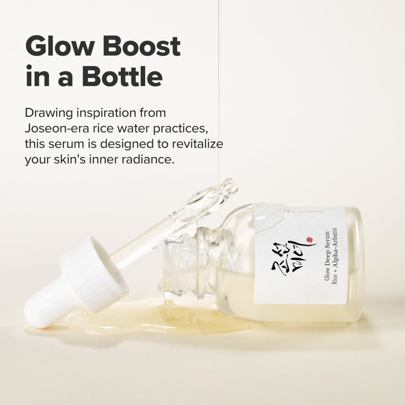 Beauty of Joseon Glow Deep Serum: Rice + Alpha-Arbutin 30ml | Brightening Serum for Dark Spots, Dullness & Glow 3