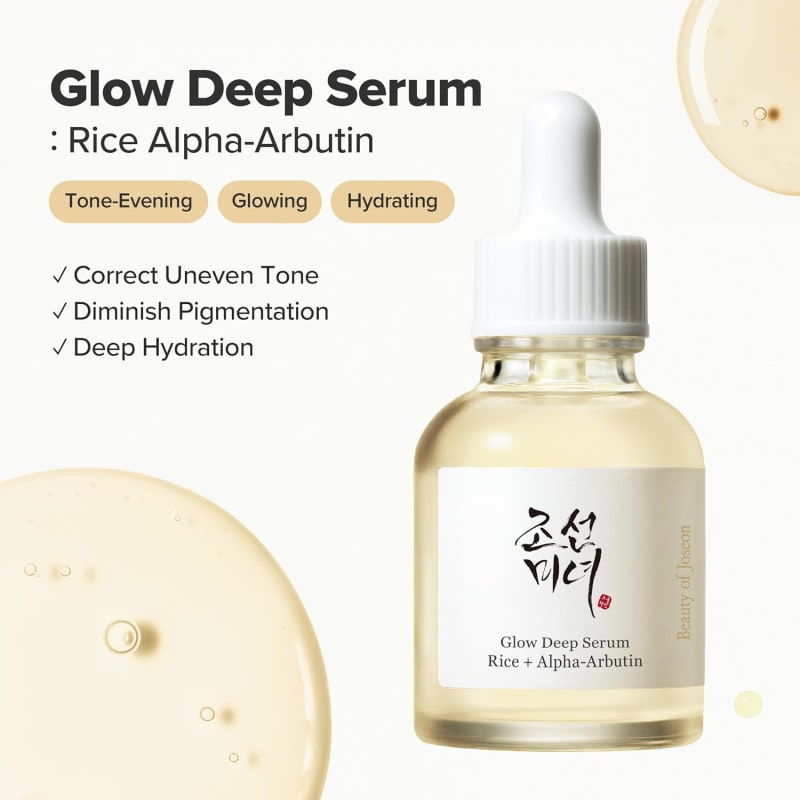 Beauty of Joseon Glow Deep Serum: Rice + Alpha-Arbutin 30ml | Brightening Serum for Dark Spots, Dullness & Glow 6