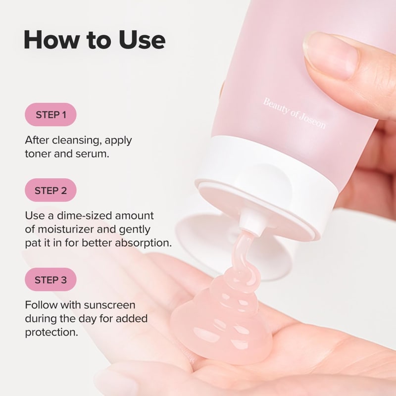 Beauty of Joseon Red Bean Water Gel 100ml | Lightweight Hydrating Gel Moisturizer | Oil-Balancing Face Cream for Oily & Combination Skin 3