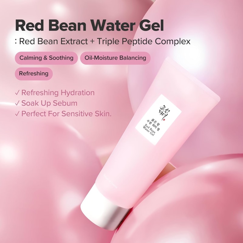 Beauty of Joseon Red Bean Water Gel 100ml | Lightweight Hydrating Gel Moisturizer | Oil-Balancing Face Cream for Oily & Combination Skin 7