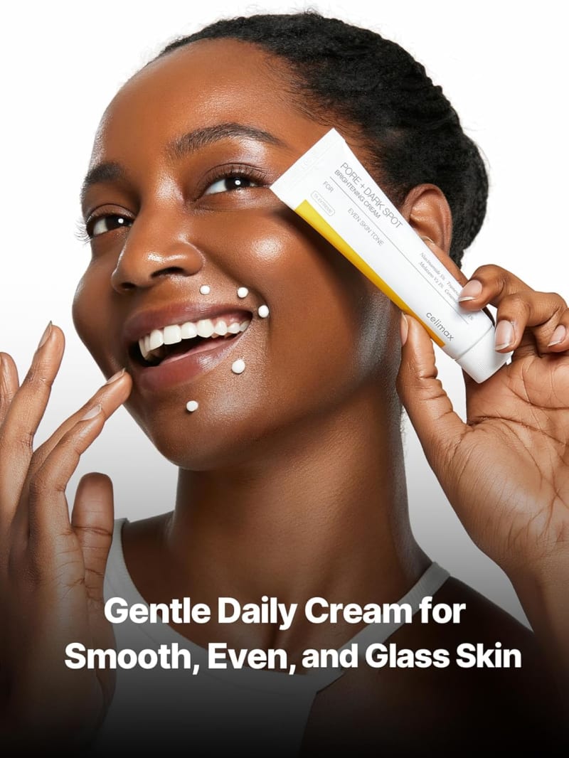 Celimax Pore+Dark Spot Brightening Cream 35ml | 5% Niacinamide + 5% Tranexamic Acid | Dark Spot, Pore & Uneven Tone Care 5