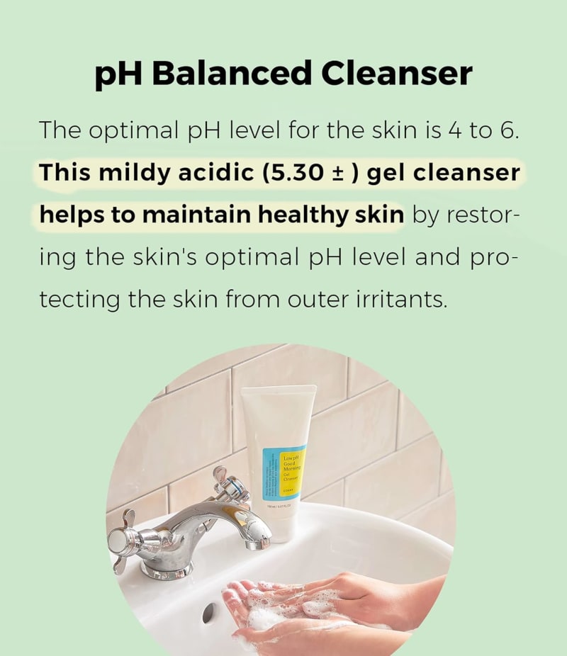 COSRX Low pH Good Morning Gel Cleanser 5