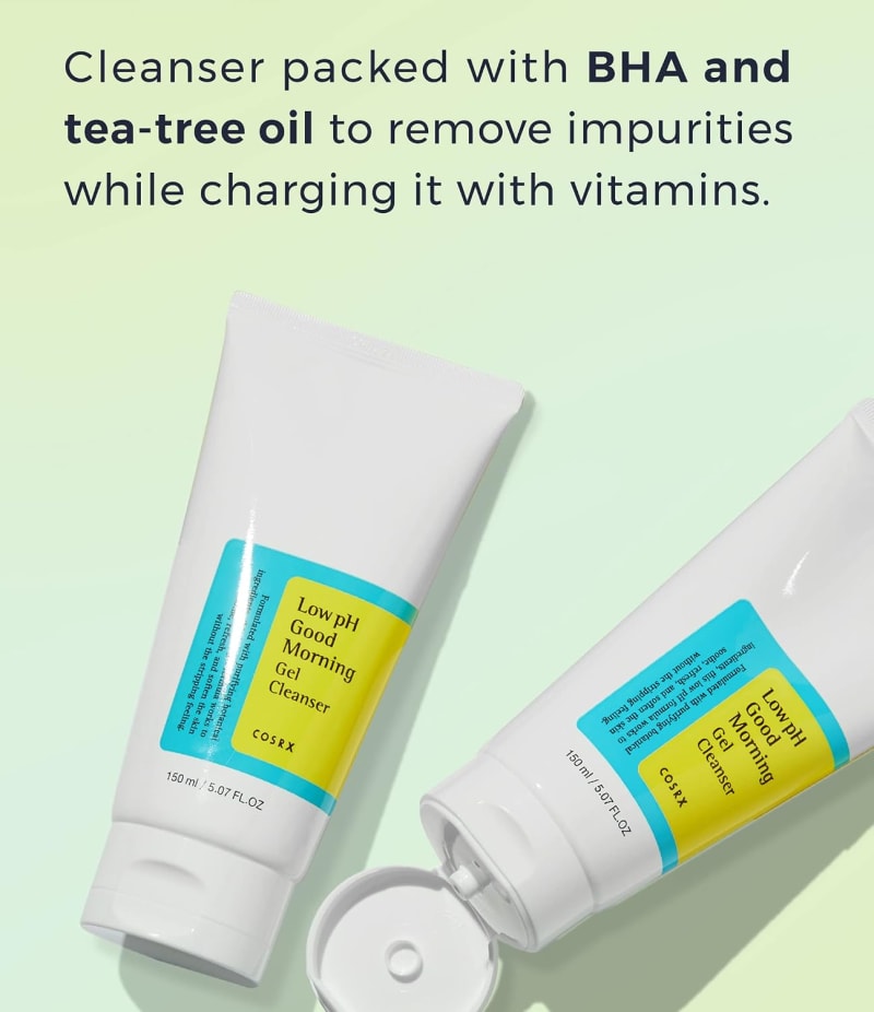 COSRX Low pH Good Morning Gel Cleanser 6