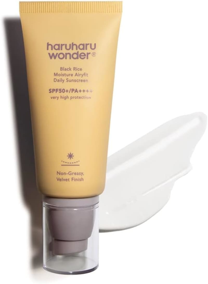 Haruharu Wonder Black Rice Airyfit Daily Sunscreen SPF50+ PA++++ 1