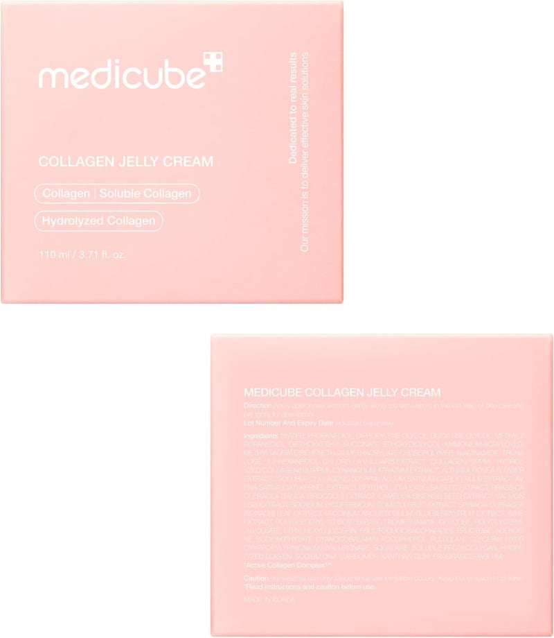 Medicube Collagen Jelly Cream 110ml | Niacinamide & Hydrolyzed Collagen Moisturizer | Firming, Hydrating & Glass Skin Glow Cream 2