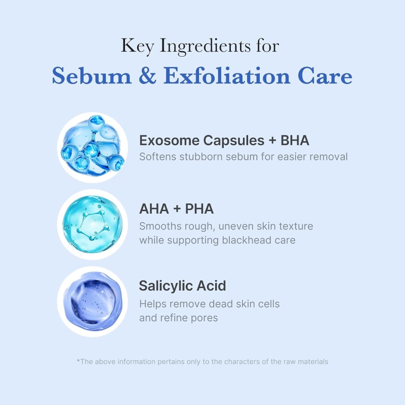 Medicube Zero Pore Clear Blue Capsule Cleanser 120g | 0.45% Salicylic Acid + AHA BHA PHA | Pore & Blackhead Cleansing Foam 2