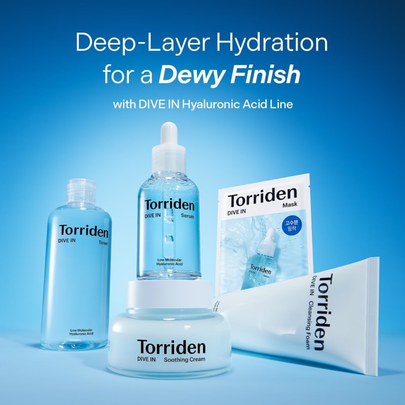 TORRIDEN DIVE-IN Low-Molecular Hyaluronic acid Soothing Cream 3.38 fl oz | Facial Moisturizer Gel for Sensitive, Dry Skin | Fragrance-free, Alcohol-free, No Colorants | Vegan, Clean, Cruelty-Free 7