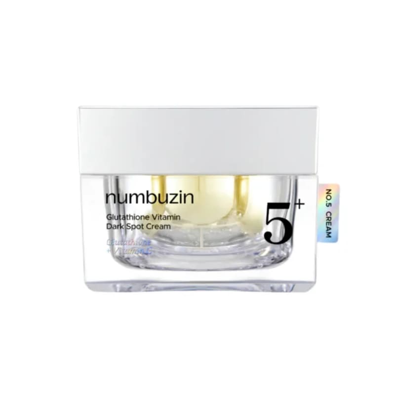 numbuzin No.5+ Glutathione Vitamin Dark Spot Cream 50ml | Niacinamide + Glutathione | Brightening & Dark Spot Care 1