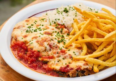 Frango á Parmigiana