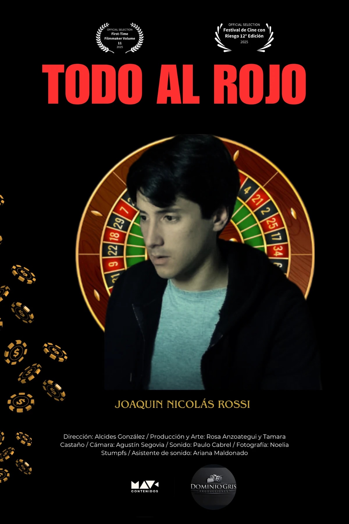 Afiche de Todo al rojo