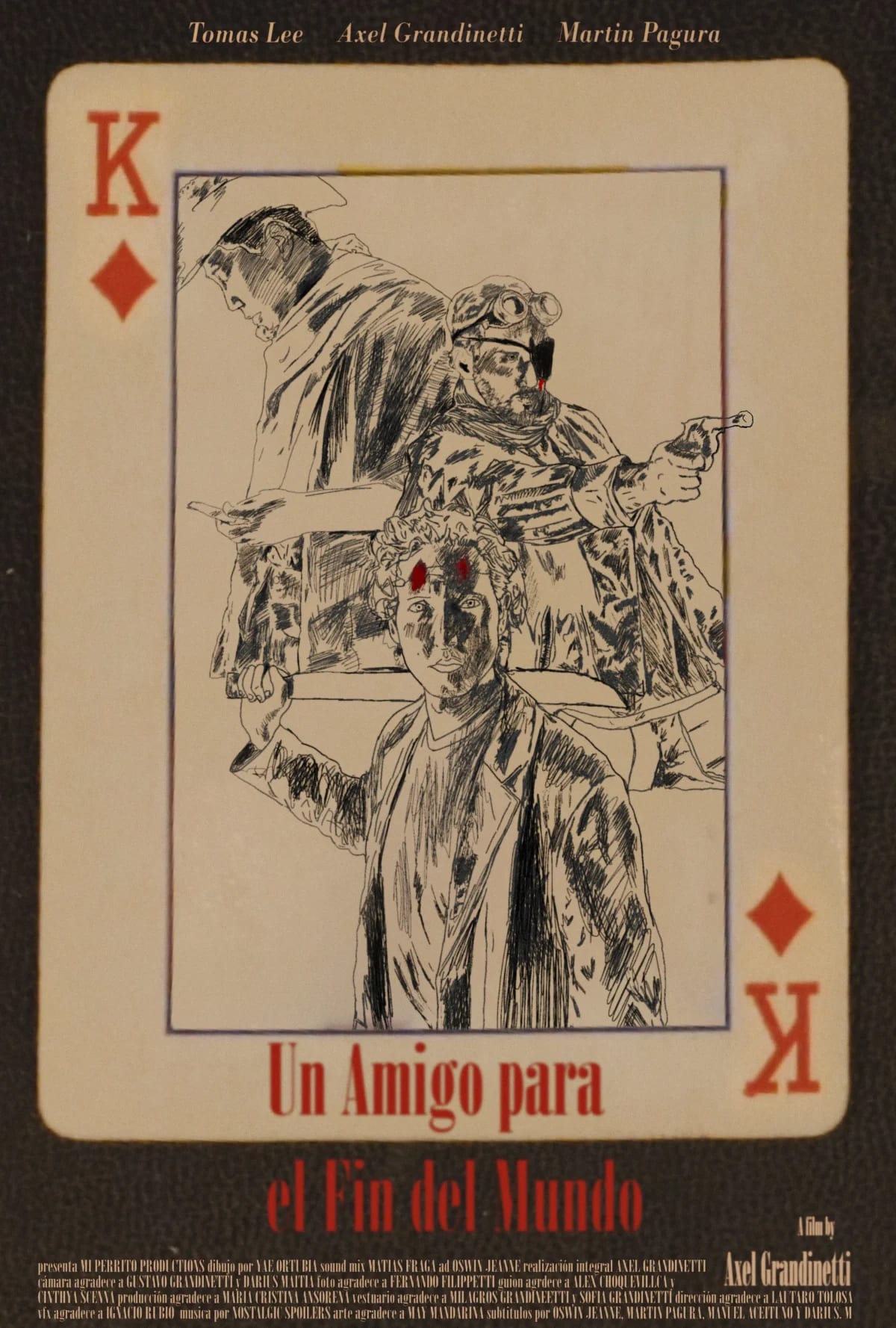 Afiche de Un Amigo para el Fin del Mundo