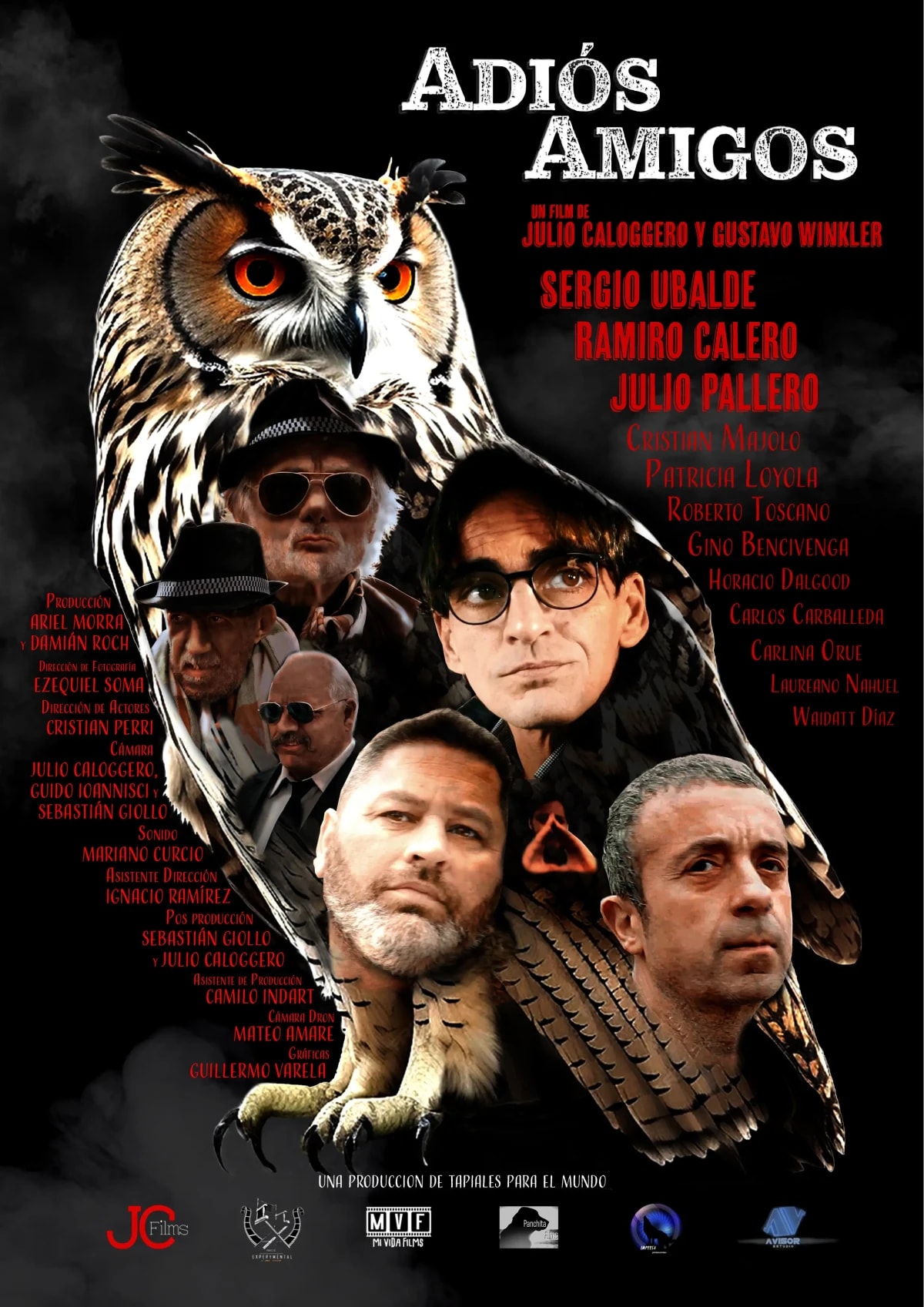 Afiche de Adiós Amigos