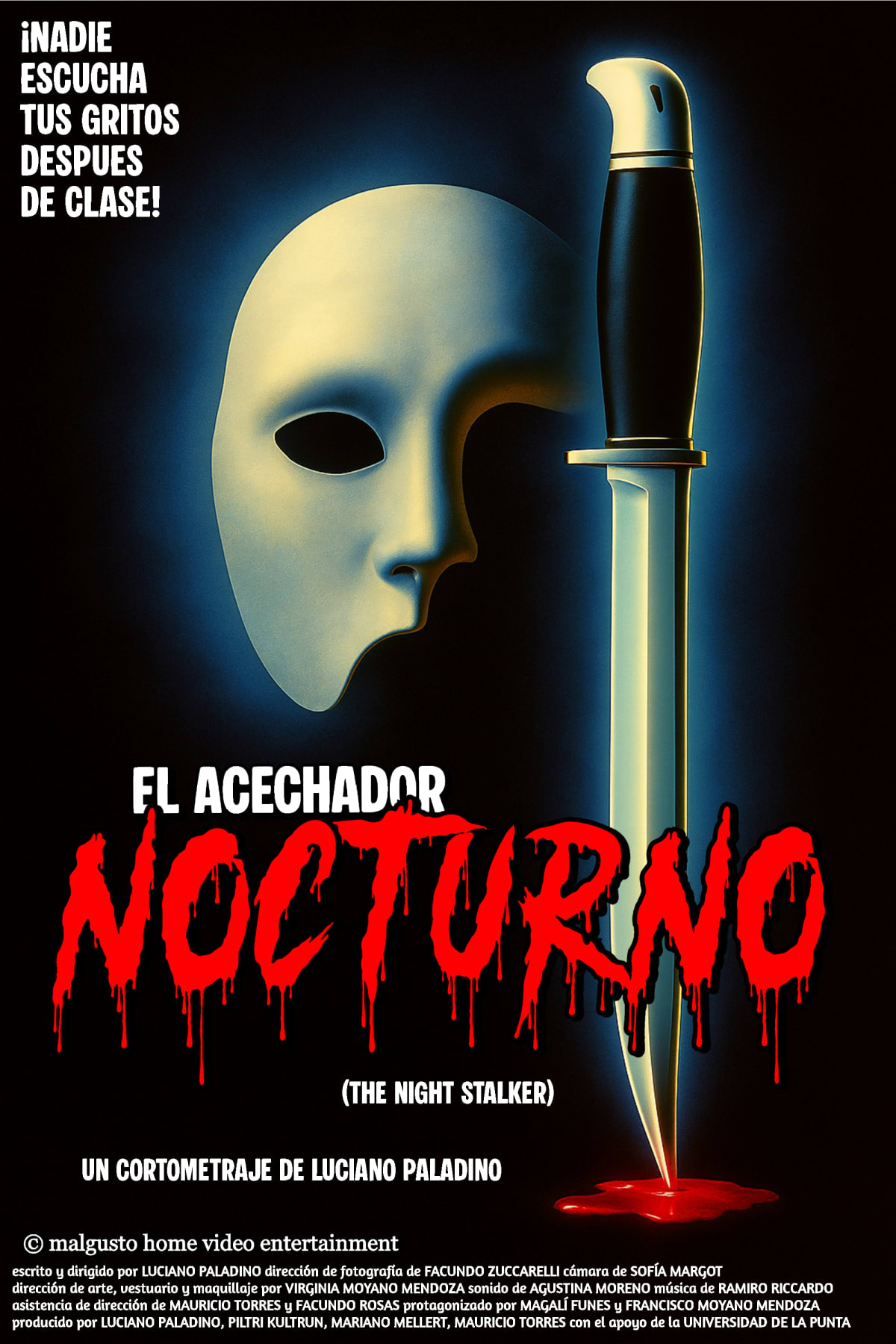 Afiche de El Acechador Nocturno