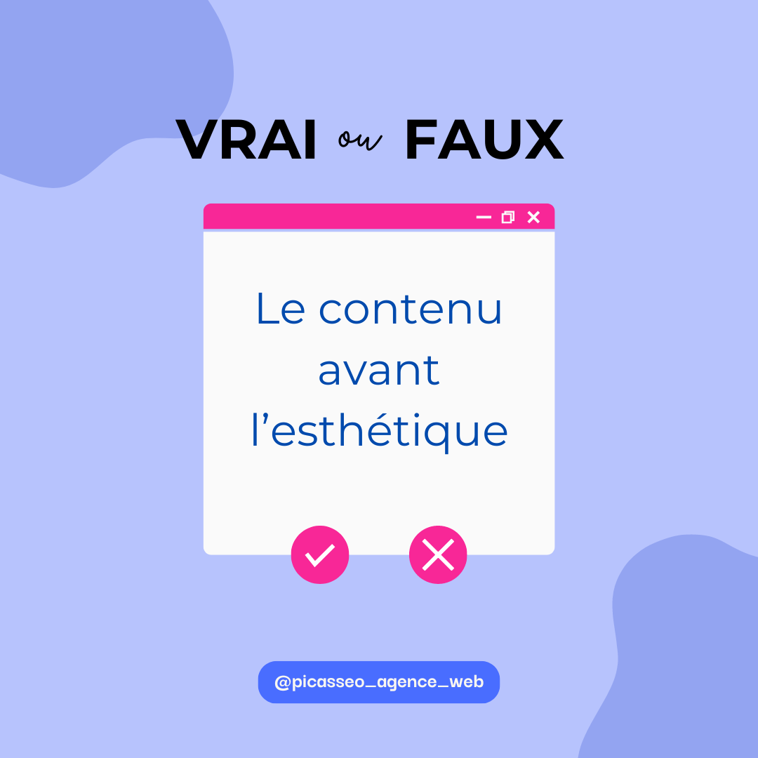 Vrai ou Faux : Le Contenu Avant l'Esthétique ?