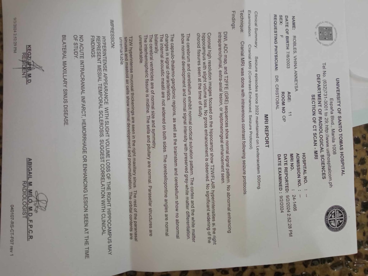 Focal epilepsy maintenance support - Image 2