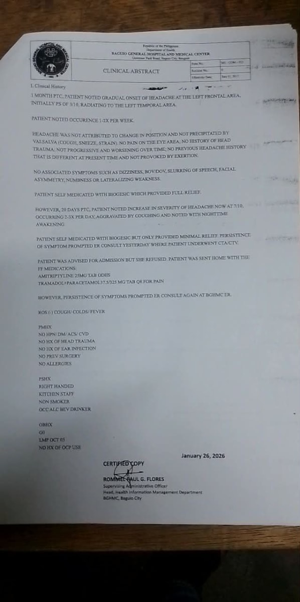 Help Nathalie Joy Castro Undergo Life-Saving Brain Surgery - Image 5