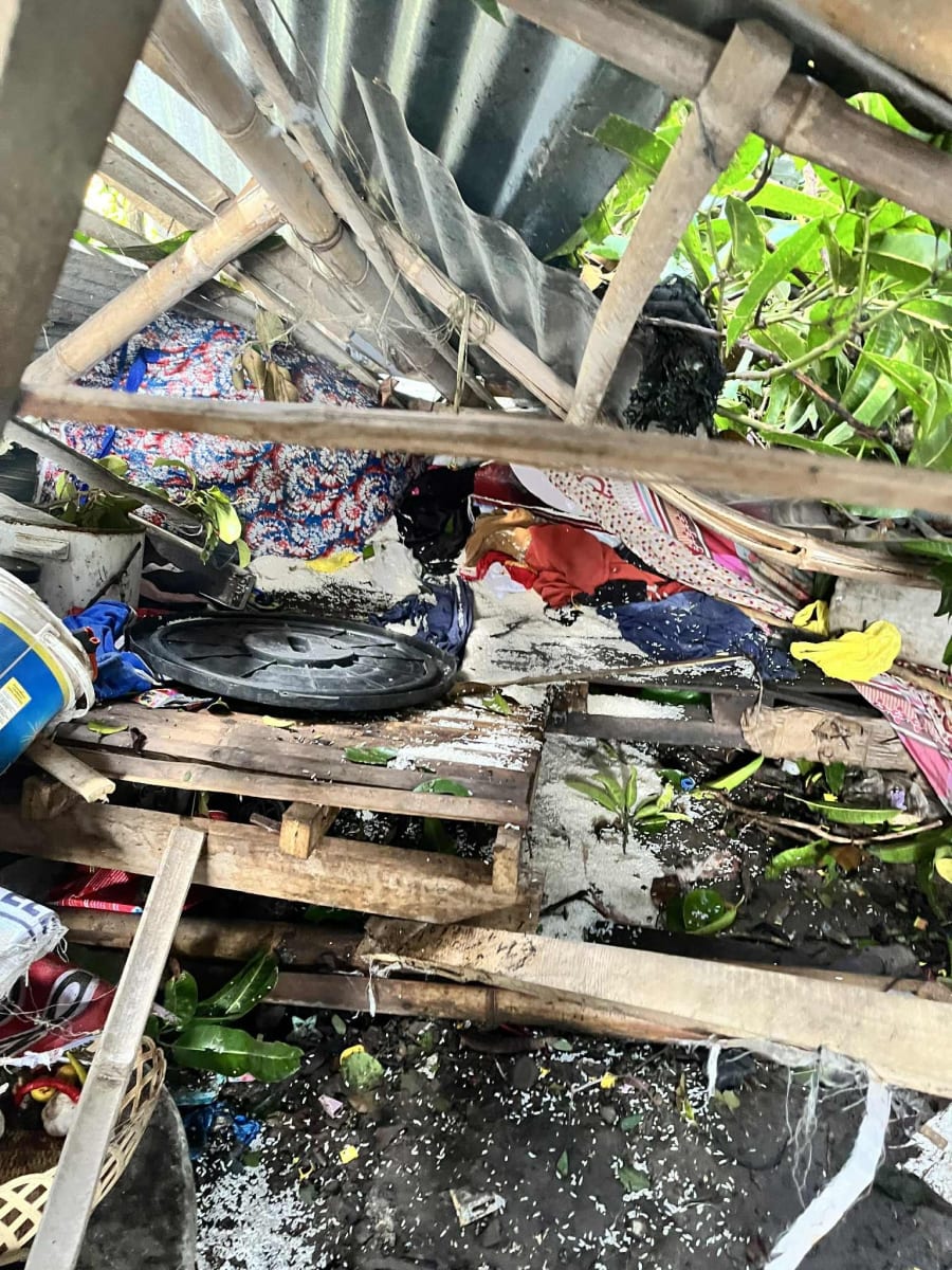  Help a Blind Couple and their Two Young Children Live Safely After Three Typhoons - Image 1