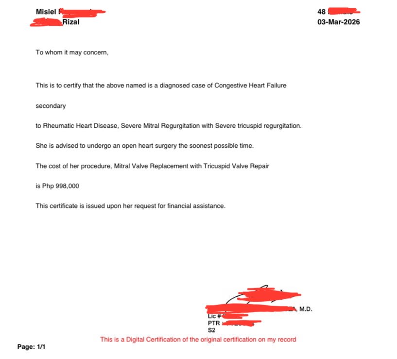 OPEN HEART SURGERY - GET OUR MOM SURGERY SO SHE COULD ATTEND HER DAUGHTER'S GRADUATION - Image 3