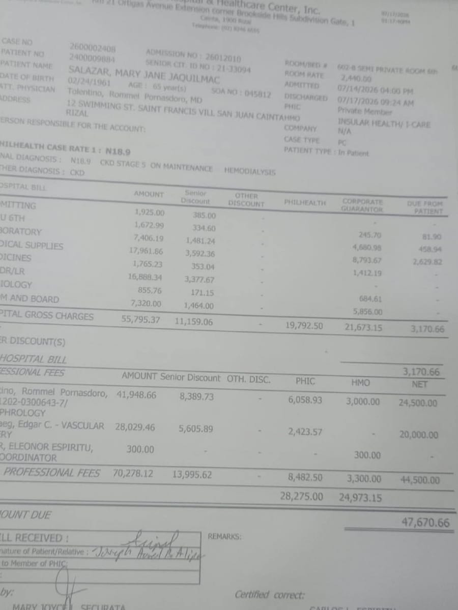 Stroke Patient with Diabetes, Liver Problem and CKD Stage 5. - Image 4