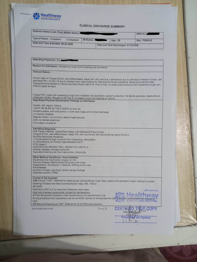 In Memory of Our Mother: Help Us with Her Remaining Hospital Bill - Image 1