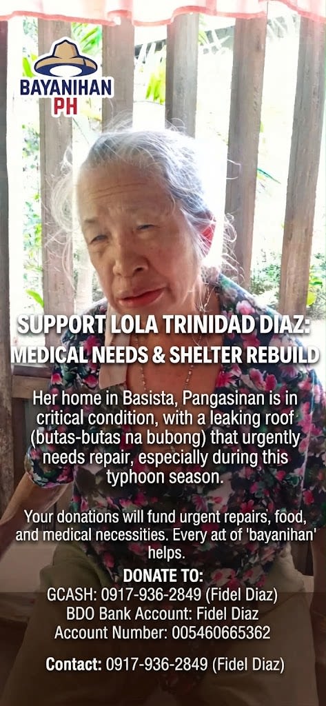 A Safe Roof, Warm Meals, and Healing Hands for Lola Trinidad - Image 1