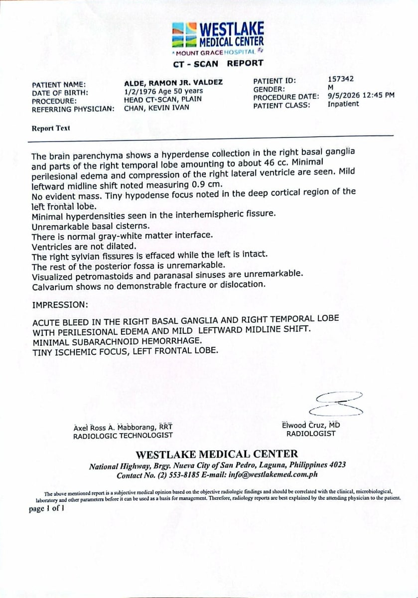 Give My Father HOPE to fight: Medical Fund for ICU access - Image 2