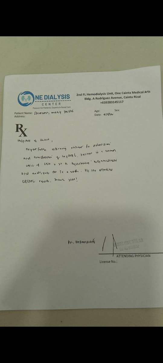 Help us and our mother Mary Jane Salazar With Her Medical Expenses - Image 3