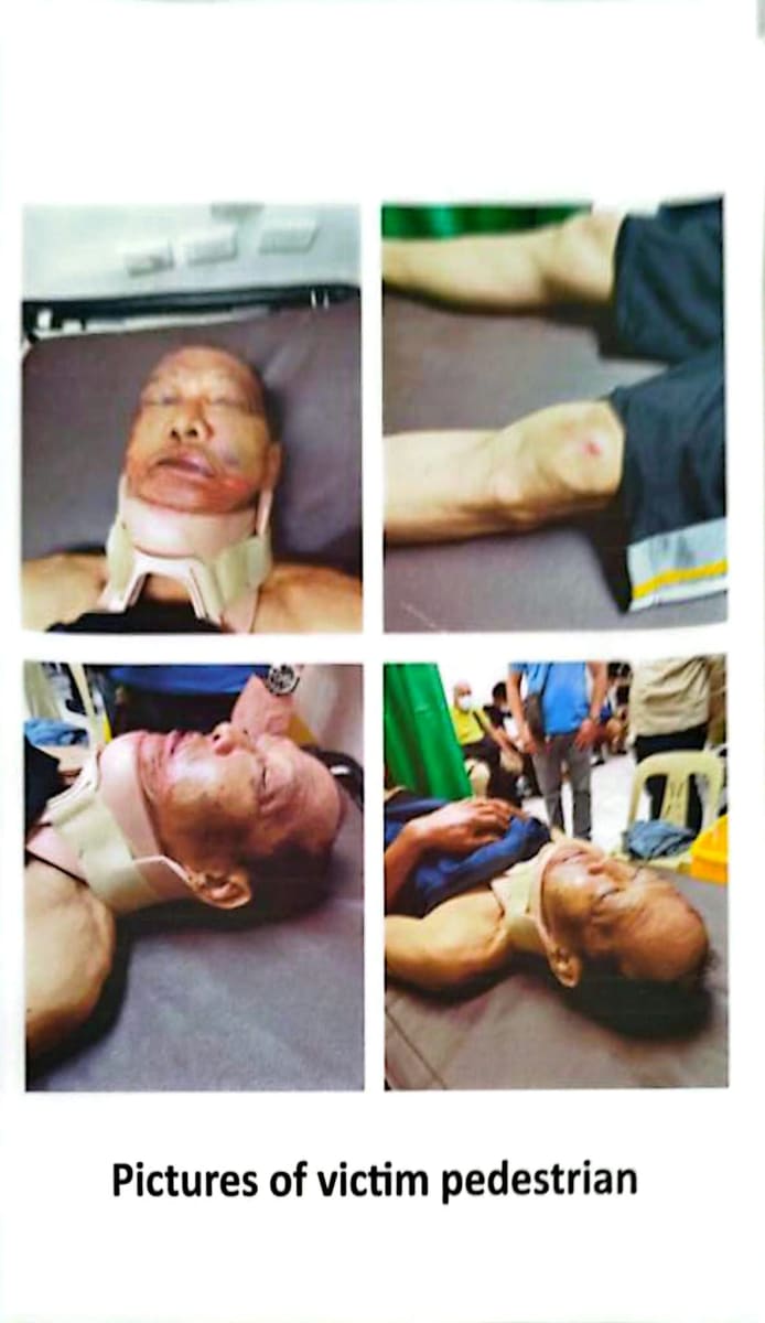 Help 74-Year-Old Man Hit by a Motorcycle While Crossing the Street - Image 1