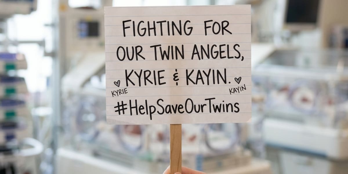 Help Baby Kyrie and Kayin Fight for Their Life in the NICU