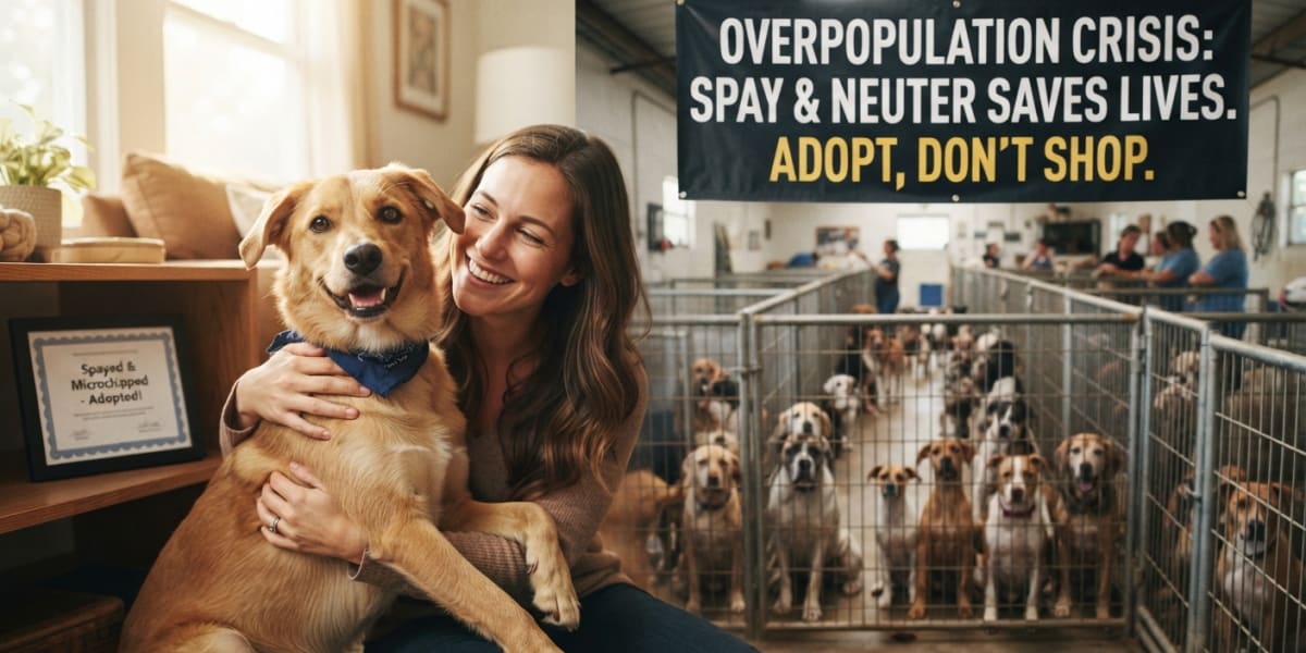 Spay & Neuter: Stop the Overpopulation Crisis