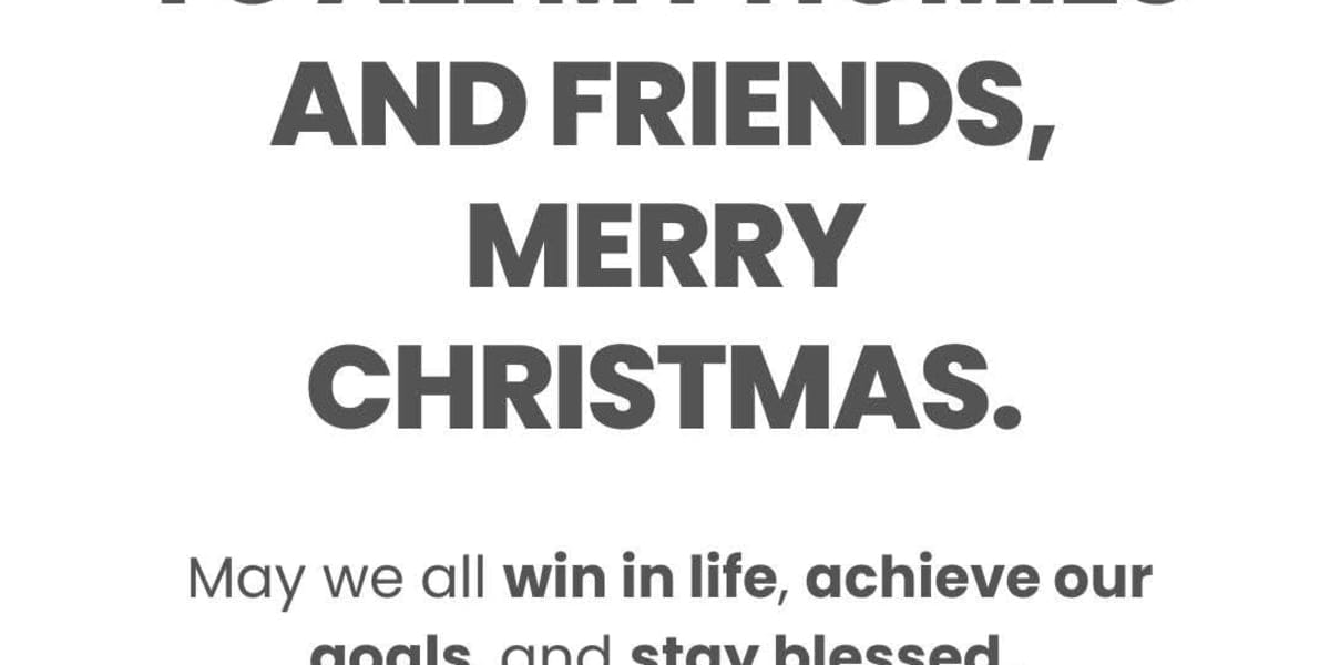 Christmas 2025