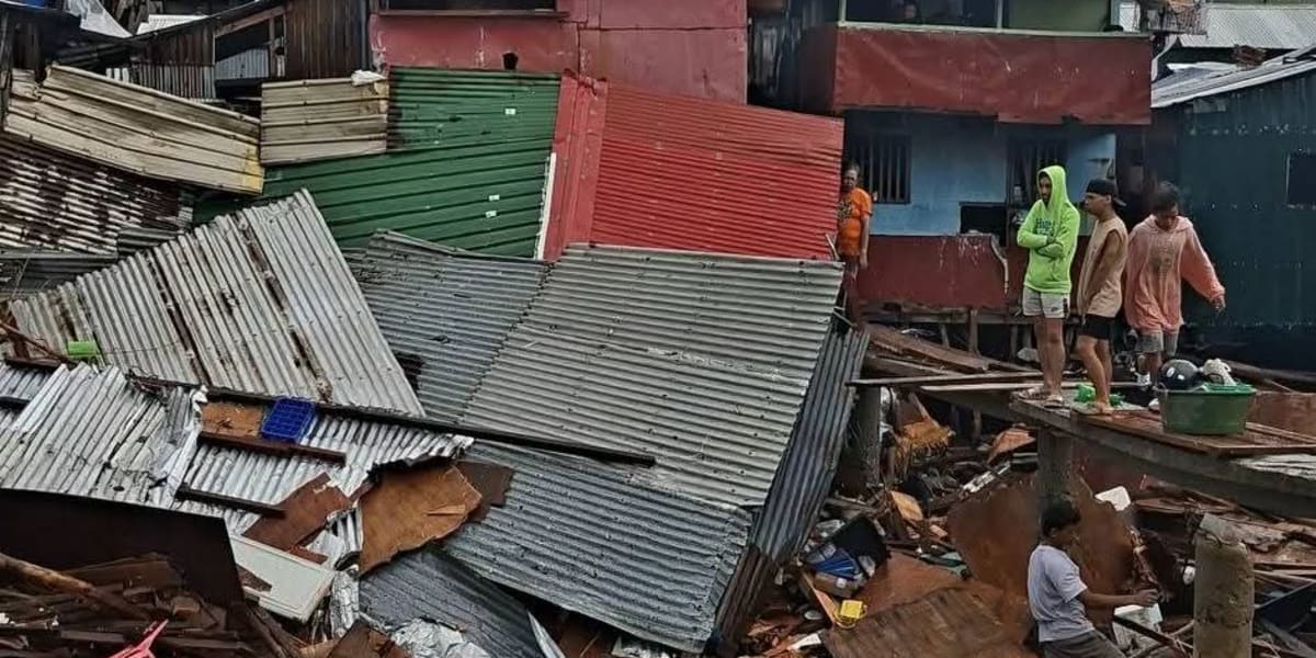 Relief efforts affected by Bagyong Uwan in Samar
