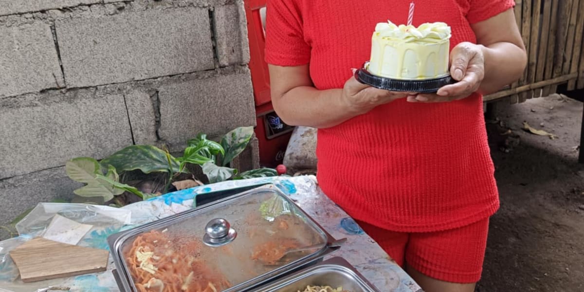 It's my mom's birthday today.