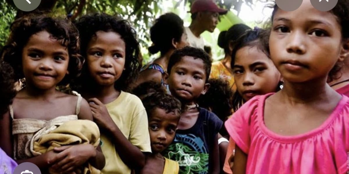Poor Children from Indigenous Tribes 